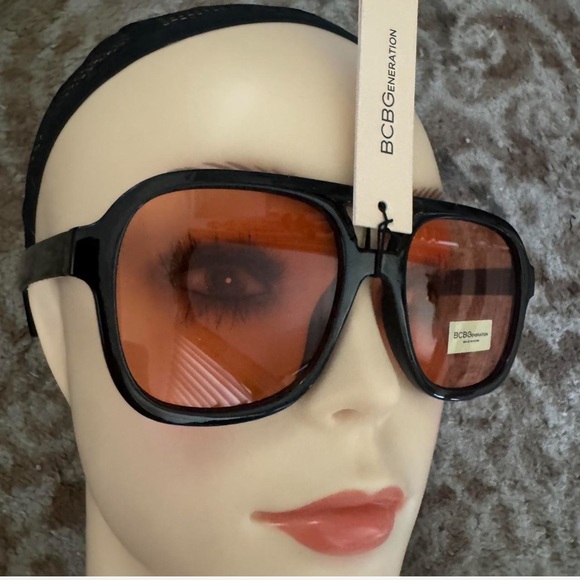 Bcbgeneration large orange lense sunglasses